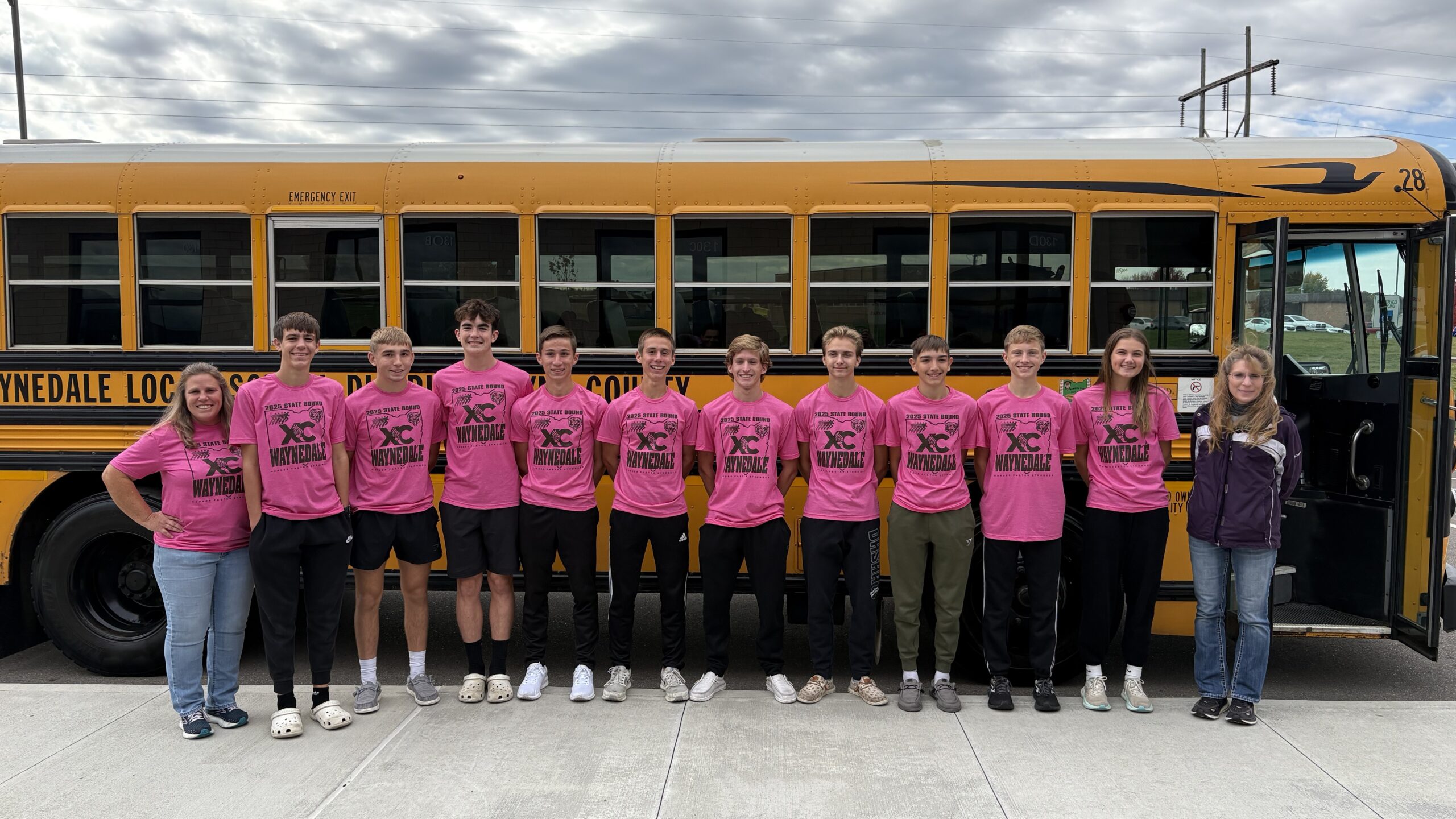 Golden Bears XCountry State Bound