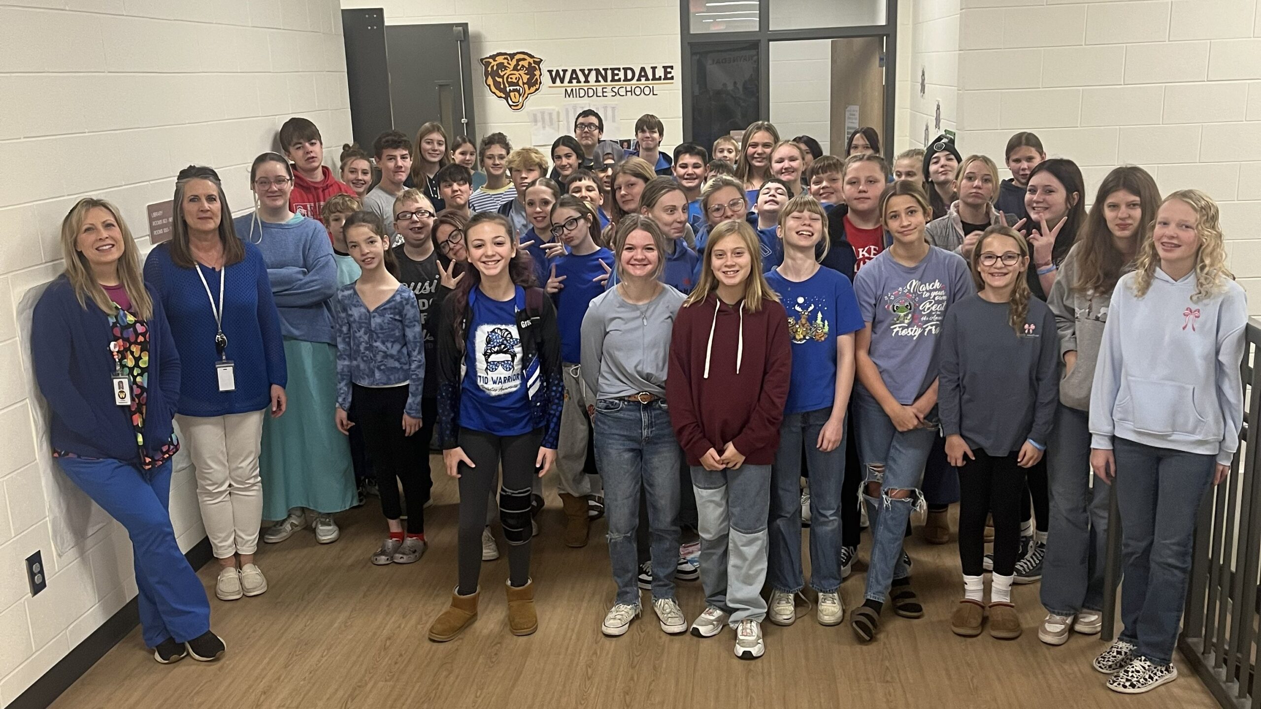 Blue for Celebrating Diabetes Awareness