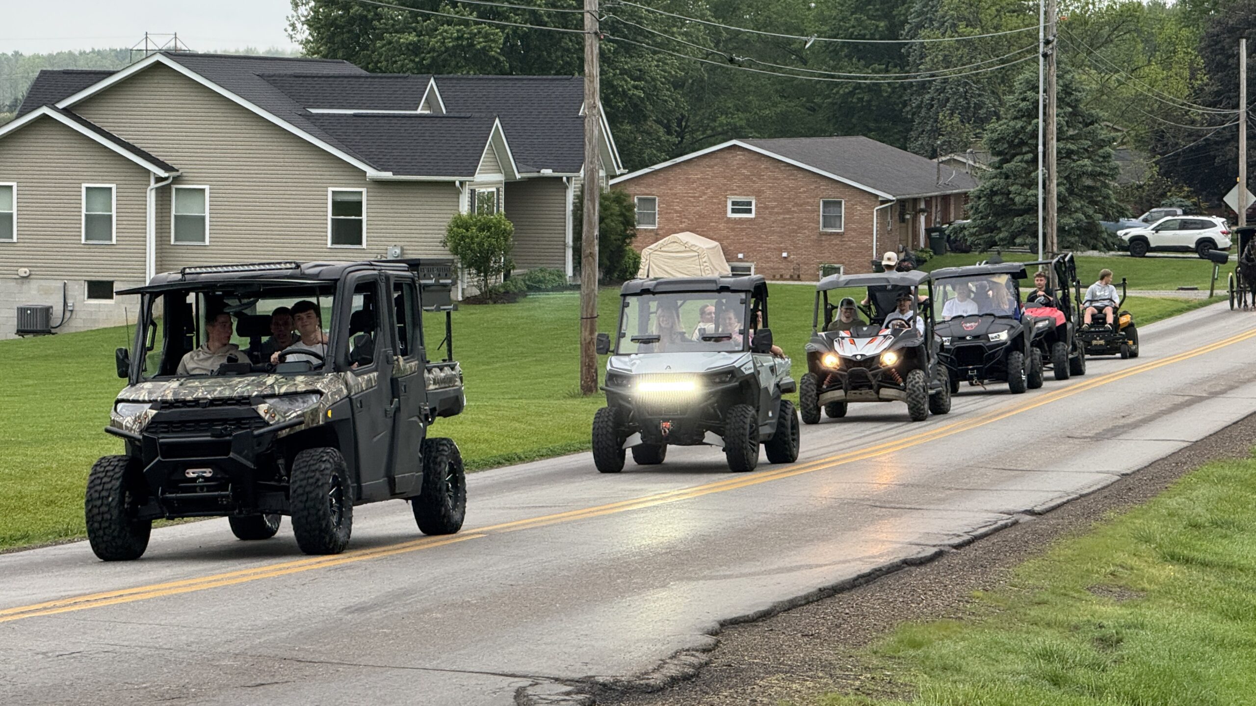 Seniors Have More Than One Way to Arrive at WHS! (click)