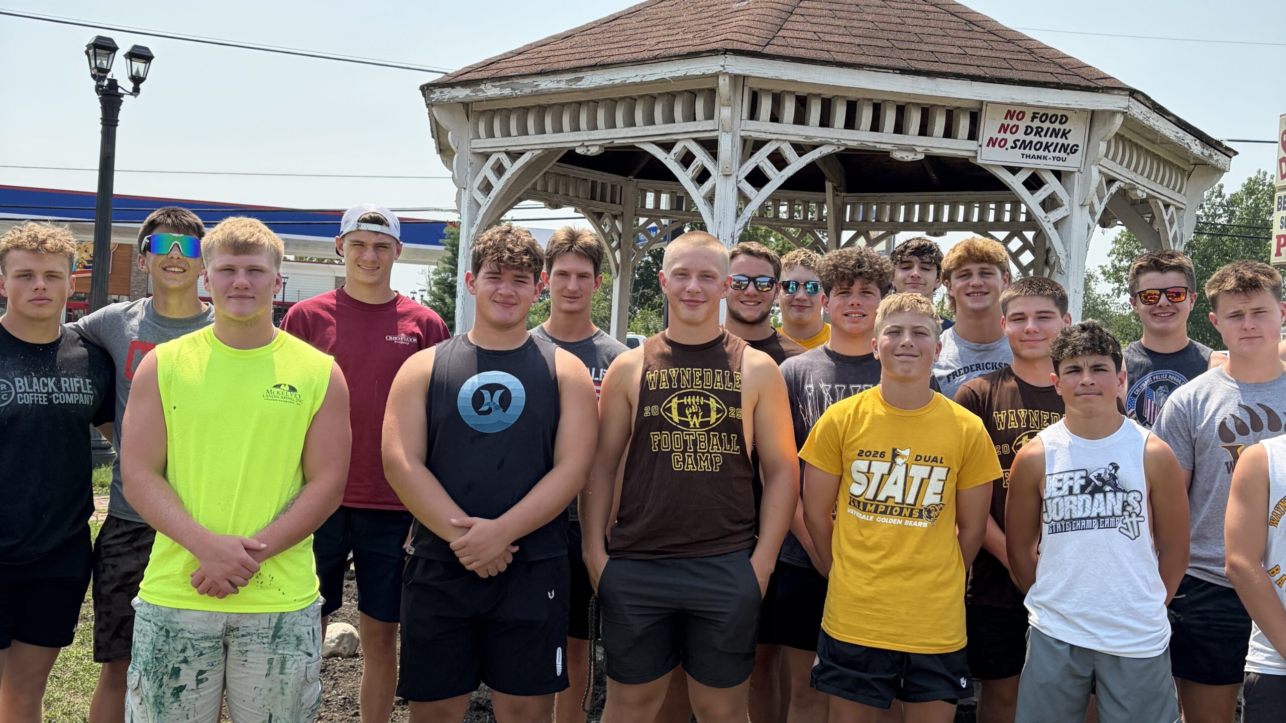 Together We Build Community: Football Summer Service