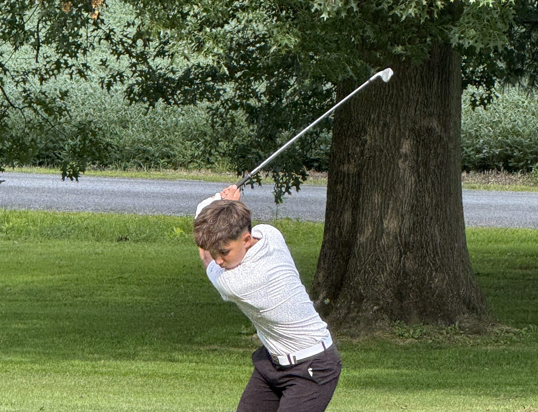 Golf wins league dual