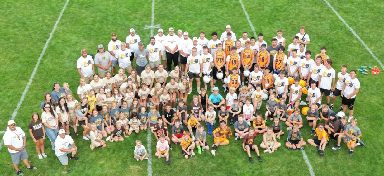 Football week one vs Tusky Valley